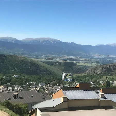 Charmant Studio Cabine 26M² Avec Belle Terrasse Font-Romeu-Odeillo-Via Extérieur photo