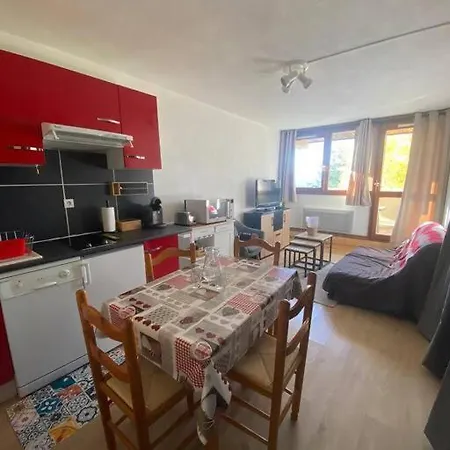 Charmant Studio Cabine 26M² Avec Belle Terrasse Font-Romeu-Odeillo-Via Extérieur photo